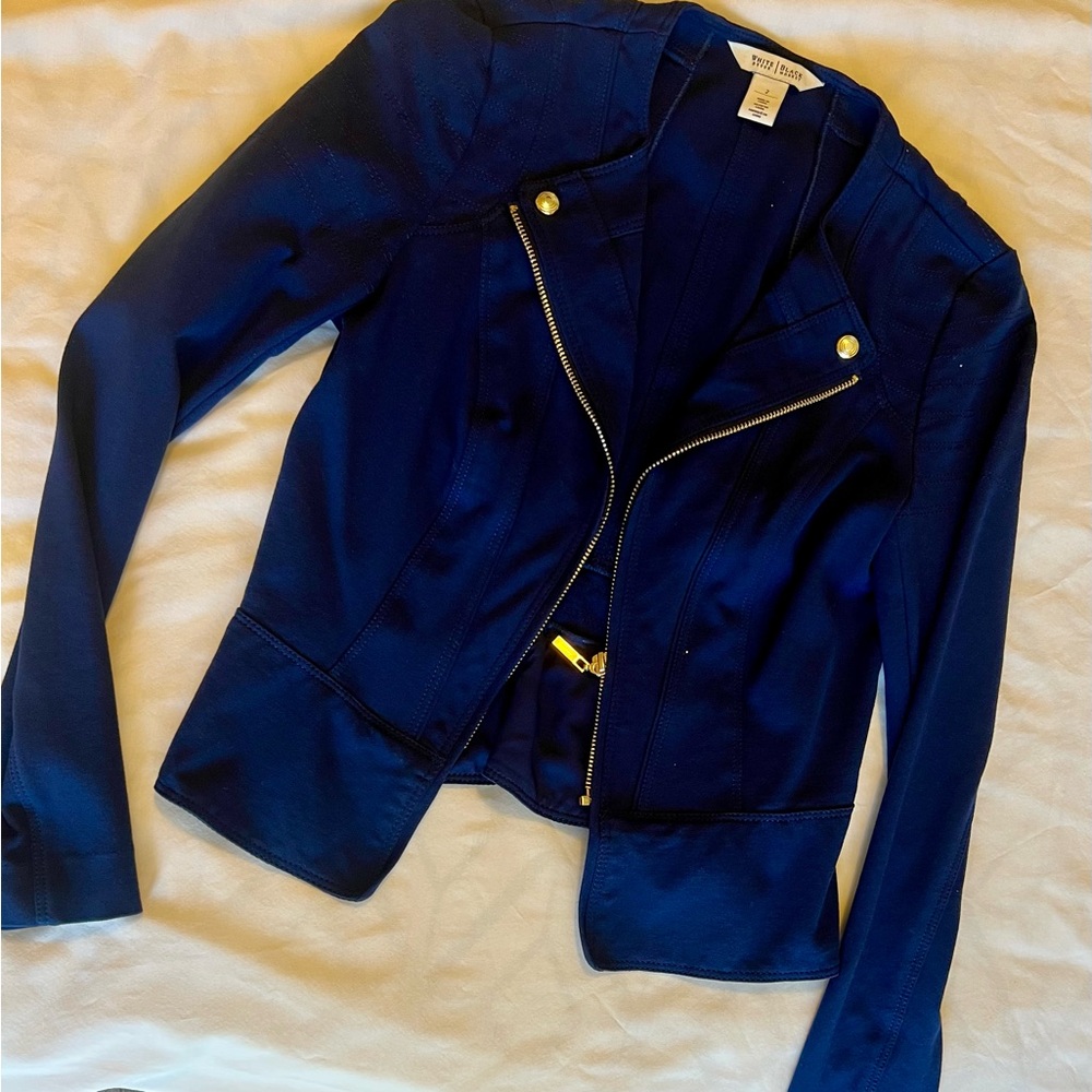 White House Black Market Deep Blue Blazer